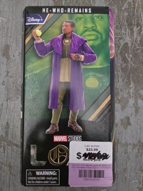 Marvel Studios He-Who-Remains Action Figure - Purple Coat, Green Accents